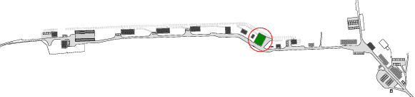 Map of the workshops and office units to rent at Dean Hill Park, Salisbury