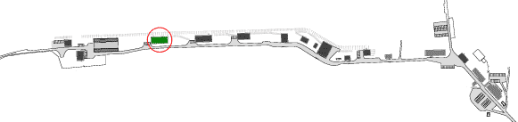 Map of the workshops and office units to rent at Dean Hill Park, Salisbury