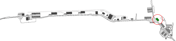 Map of the workshops and office units to rent at Dean Hill Park, Salisbury