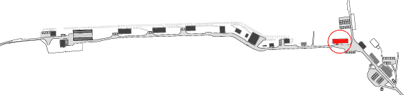 Map of the workshops and office units to rent at Dean Hill Park, Salisbury